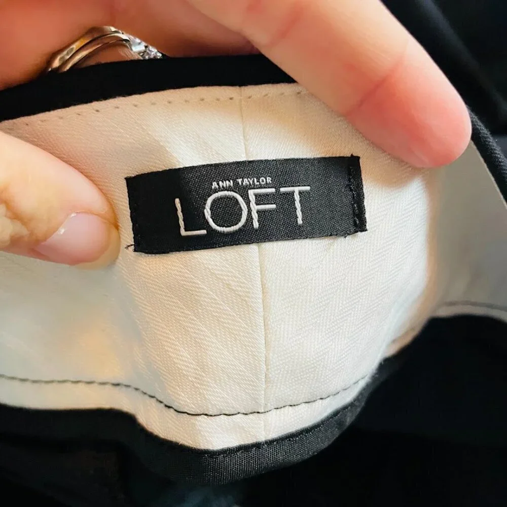LOFT pant black